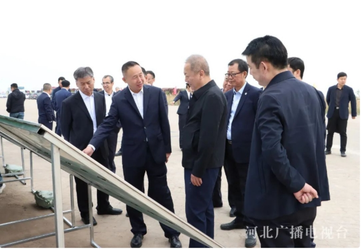 黄骅港大宗散货物流园区带式输送机一期工程开工