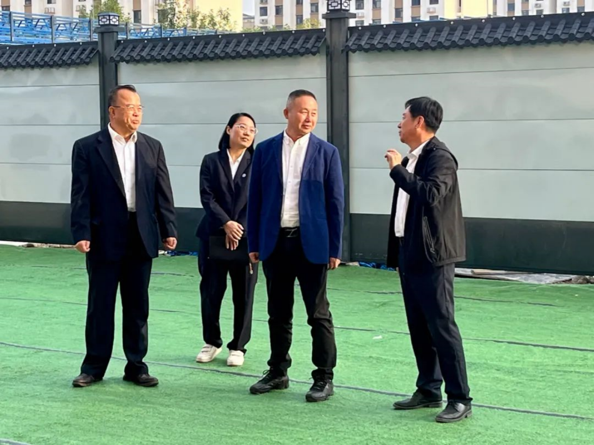 王宝辉调研督导京港首府项目建设