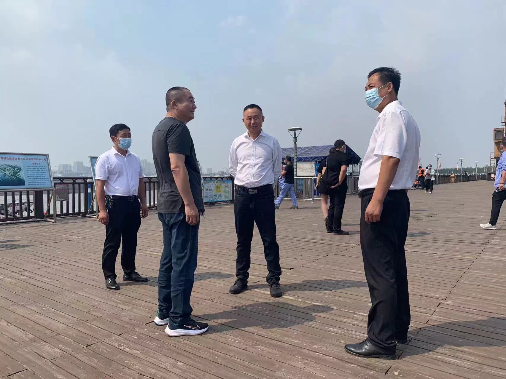 一线督导｜王宝辉董事长一线督导疫情防控和旅游安全工作
